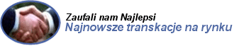 Najnowsze transakcje na rynku